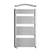 Birossi törölközőszárító radiátor - íves - fehér - 750x1320 mm