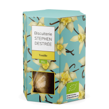  Biscuiterie Destrée vaníliás belga vajas keksz 100 g reform élelmiszer