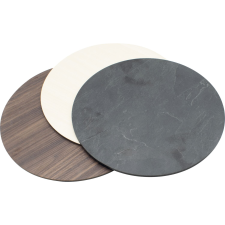 Bisetti »Arya« Vágódeszka kerek, ø: 300 mm, Homokos konyhai eszköz