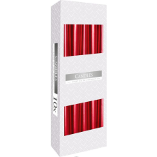  BISPOL Kúpos Metálpiros 10× 53 g (5906927430041) gyertya