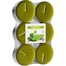 BISPOL maxi zöld tea, 6 darab (5906927530833) gyertya