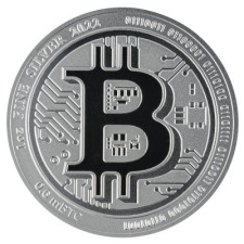 BITCOIN - 1 Oz - Ezüst befektetési érme egyéb ékszer