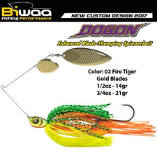  Biwaa Spinnerbait Dogon 1/2oz 14g 02 Fire Tiger-Gold Blades spinnerbait csali