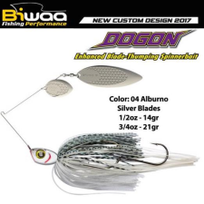  Biwaa Spinnerbait Dogon 3/4oz 21g 04 Alburno-Silver Blades spinnerbait csali