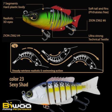  Biwaa Swimbait Seven S6&quot; 15cm 60g 23 Sexy Shad wobbler csali