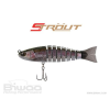  Biwaa Swimbait Strout 3,5" 9cm 8g 07 Rainbow wobbler