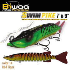  Biwaa Swimpike SS 7&quot; 18cm 26g 14 Red Tiger wobbler csali