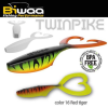 Biwaa Twinpike 6" 15cm 24g 16 Red Tiger swimbait 3db/csg