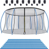  Biztonsági háló 427 cm átmérőjű kerti trambulinhoz