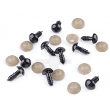  Biztonsági szem állatkához 10 szett/csomag dekorációs kellék