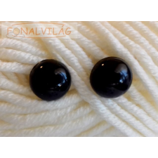  Biztonsági szem, fekete 16mm - 1pár rövidáru