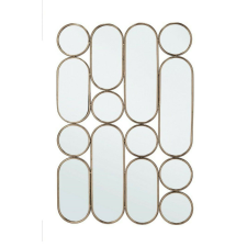  Bizzotto Hanima Geometrikus Fali Tükör Arany bútor