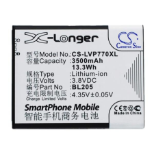 BL205 Akkumulátor 3500 mAh mobiltelefon akkumulátor