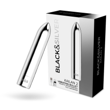 BLACK&SILVER- KAILAN 2 EZÜST REZGŐ MÁGNESES GOLYÓ vibrátorok