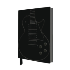  Black Gibson Guitar Artisan Art Notebook (Flame Tree Journals) naptár, kalendárium