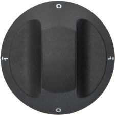  BLACK KNOB ø 66 mm 0-1-0-1 beépíthető gépek kiegészítői