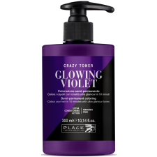 Black Professional Line Crazy Toner - Fizikai Hajszínező - Glowing Violet 300ml hajfesték, színező