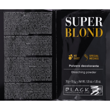 Black Professional Line - Super Blond Kék Szőkítőpor Tasak (6) 30g+30g hajfesték, színező