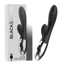  BLACK&SILVER - intenzív vibrátor érzéki masszázshoz vibrátorok