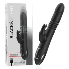  BLACK&SILVER- KENJI STIMULÁLÓ LÖKŐVIBRÁTOR KOMPATIBILIS A WATCHME VEZETÉK NÉLKÜLI TECHNOLÓGIÁVAL vibrátorok