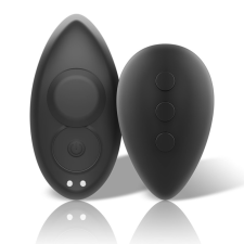  BLACK&SILVER – újratölthető szilikon vibrátor alsóba anál