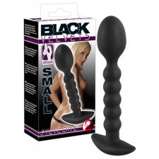  Black Velvet redős análdildó - kicsi (fekete) anál