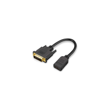 BlackBird Átalakító HDMI-A female to DVI 24+1 male, 20cm kábel és adapter