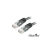 BlackBird BLACKBIRD Kábel Patch UTP CAT.5E 1m Fekete
