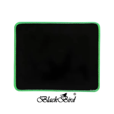 BlackBird Egérpad Gamer NanoGlide 21x25cm 3mm zöld varrott szegély BH1833 egérpad