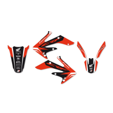 BlackBird Grafikai készlet ülés huzattal Blackbird CRF 250 2004-2009 egyéb motorkerékpár alkatrész