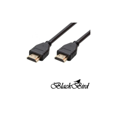 BlackBird HDMI male/male összekötő 4K 10m Black BH1521 kábel és adapter