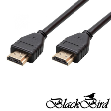 BlackBird Kábel HDMI male/male összekötő 4K, 1m kábel és adapter