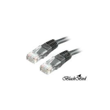 BlackBird Kábel Patch UTP CAT.5E 1m Fekete (BH1219) kábel és adapter