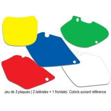 BlackBird Lemezmatricák Fehér Kawasaki KX85 egyéb motorkerékpár alkatrész