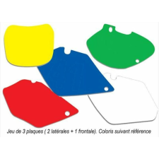 BlackBird Lemezmatricák Fekete Yamaha YZ125/250 egyéb motorkerékpár alkatrész