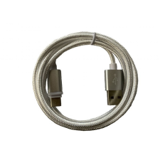 BlackBird Lightning Adatkábel 1m, Fehér 2A (Extra erős anyagból) kábel és adapter