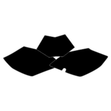 BlackBird Matrica Készlet Fekete Beta RR egyéb motorkerékpár alkatrész