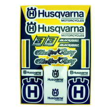  BLACKBIRD Matricacsomag Husqvarna információs címke