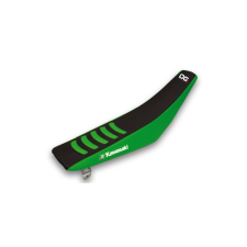 BlackBird Ülés huzat Blackbird Double Grip 3 zöld/fekete KX 85 2001-2013 egyéb motorkerékpár alkatrész