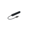 BlackBird USB 2.0 hub 4 portos fekete (BH1304) (BH1304)