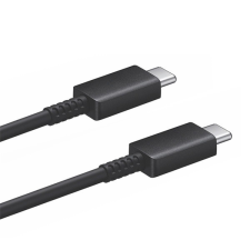 BlackBird USB-C to USB-C Adatkábel 1m, Fekete (Gyári kivitel) mobiltelefon kellék