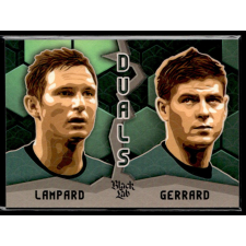 BlackLab 2024 BLACKLAB MASTERS &amp; CUTS DUALS #08 Frank Lampard/Steven Gerrard gyűjthető kártya