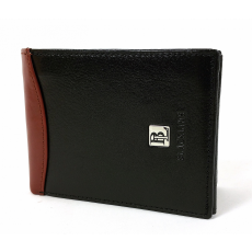 BLACKLINE szabadon nyíló, fekete-barna férfi pénztárca M8386-5B