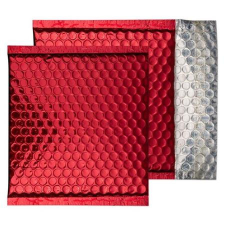  BLAKE Légpárnás tasak, CD, 165x165 mm, BLAKE, elegáns piros boríték
