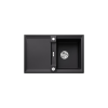 Blanco ADIRA 45 S Silgranit mosogatótálca fekete tart., excenterrel