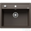 Blanco DALAGO 6-F silgranit mosogató medence (munkalapszintű beépítéssel) kávé 515095