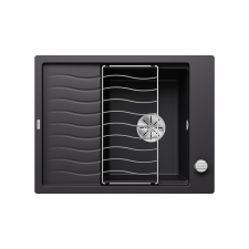 Blanco ELON 45 S fekete exc.InFino mosogatótálca