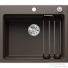 Blanco ETAGON 6 silgránit mosogatótál (Lefolyó-távműködtetővel) kávé 524538