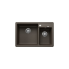 Blanco LEGRA 8 Silgranit mosogatótálca, kávé, tartozék nélkül, excenter nélkül