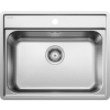 Blanco LEMIS mosogatótálca, fényezett rozsdamentes acél 6-IF egy furattal exc. nélkül 525108